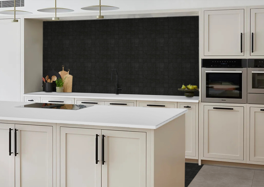 2"x2" Cemento Graphite Mosaic